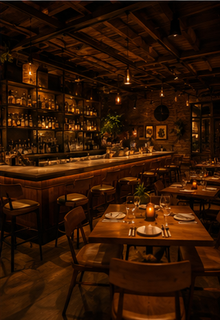 Restaurant interior